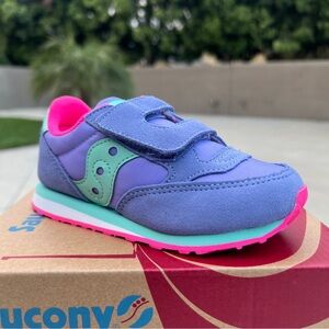 Saucony Toddler Girl Sneakers Periwinkle Purple Baby Jazz HL